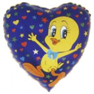 Milly "Tweety" Duck folie ballon 18" (u/helium)